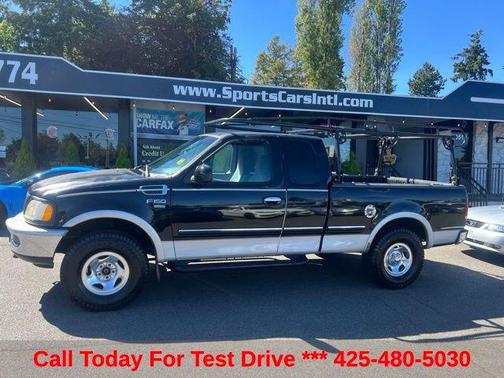 Black Clearcoat 1998 Ford F-150 XLT
