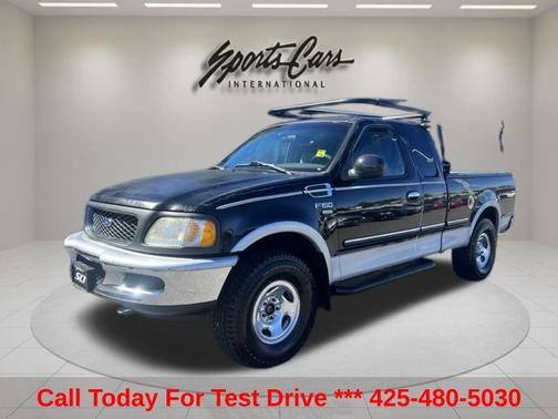 Black Clearcoat 1998 Ford F-150 XLT
