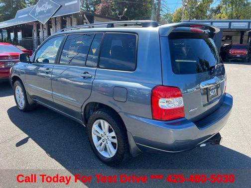Bluestone Metallic 2006 Toyota Highlander Hybrid Base