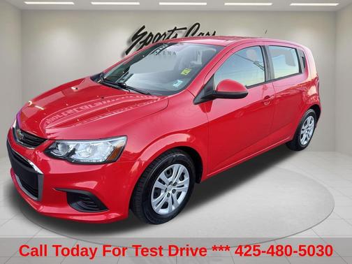 Red Hot 2020 Chevrolet Sonic FWD Hatchback 1FL 5-Door