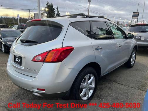 Brilliant Silver Metallic 2009 Nissan Murano SL