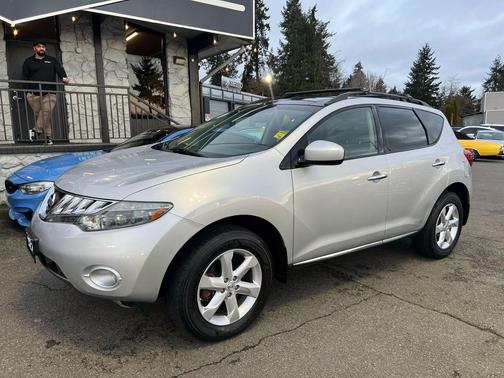 Brilliant Silver Metallic 2009 Nissan Murano SL