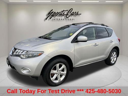 Brilliant Silver Metallic 2009 Nissan Murano SL