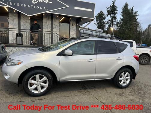 Brilliant Silver Metallic 2009 Nissan Murano SL
