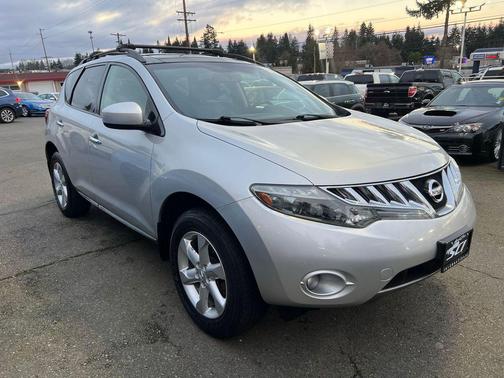 Brilliant Silver Metallic 2009 Nissan Murano SL