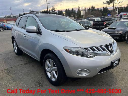 Brilliant Silver Metallic 2009 Nissan Murano SL