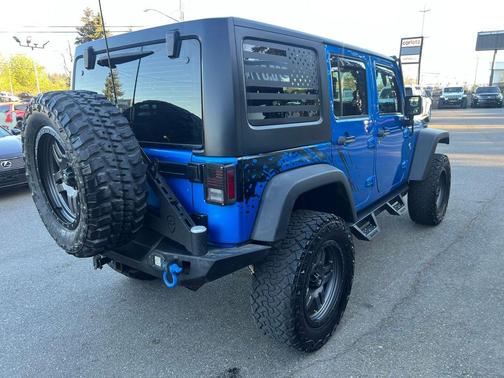 Hydro Blue Pearlcoat 2016 Jeep Wrangler Unlimited Sport