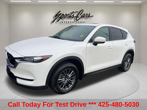 Snowflake White Pearl Mica 2019 Mazda CX-5 Touring