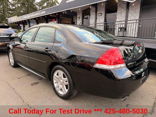 Black 2016 Chevrolet Impala Limited LT