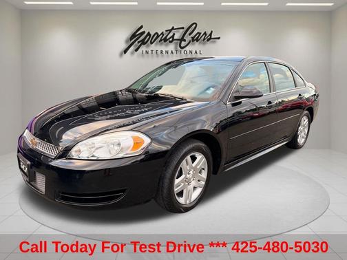 Black 2016 Chevrolet Impala Limited LT