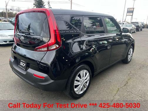 Cherry Black 2021 Kia Soul LX