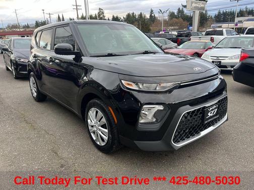 Cherry Black 2021 Kia Soul LX