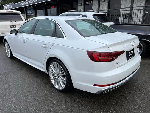 Glacier White Metallic 2019 Audi A4 2.0T Premium Plus