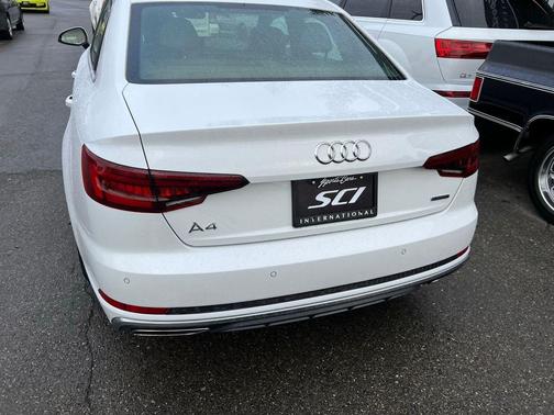 Glacier White Metallic 2019 Audi A4 2.0T Premium Plus