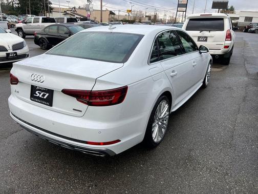 Glacier White Metallic 2019 Audi A4 2.0T Premium Plus