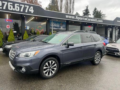 Carbide Gray Metallic 2017 Subaru Outback 3.6R Limited