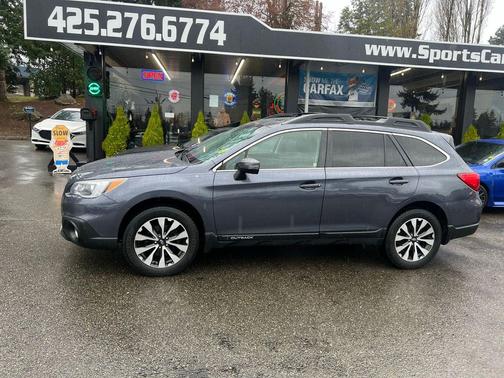 Carbide Gray Metallic 2017 Subaru Outback 3.6R Limited