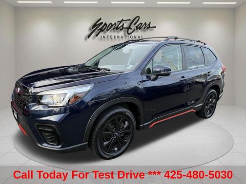Dark Blue Pearl 2019 Subaru Forester Sport
