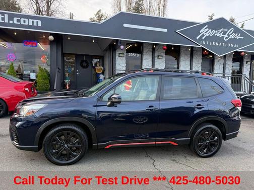 Dark Blue Pearl 2019 Subaru Forester Sport