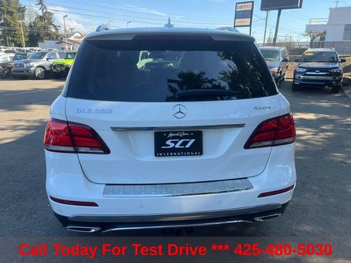White 2018 Mercedes-Benz GLE 350 4MATIC
