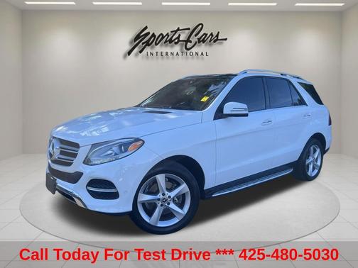 White 2018 Mercedes-Benz GLE 350 4MATIC