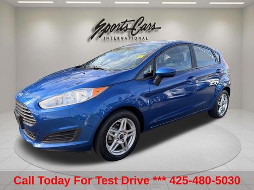 Lightning Blue Metallic 2019 Ford Fiesta SE