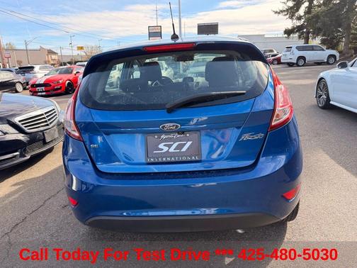 Lightning Blue Metallic 2019 Ford Fiesta SE