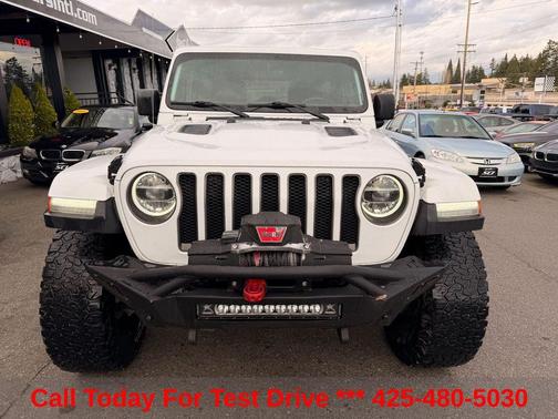 Bright White Clearcoat 2018 Jeep Wrangler Unlimited Rubicon