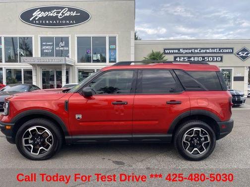Chili Pepper Red 2022 Ford Bronco Sport Big Bend