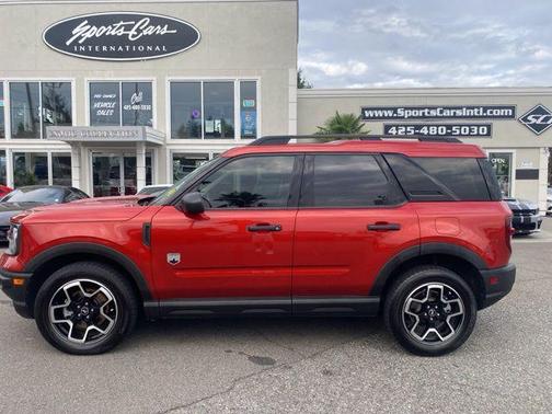 Chili Pepper Red 2022 Ford Bronco Sport Big Bend