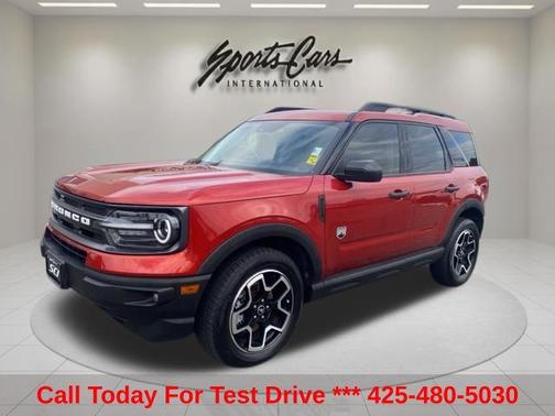 Chili Pepper Red 2022 Ford Bronco Sport Big Bend