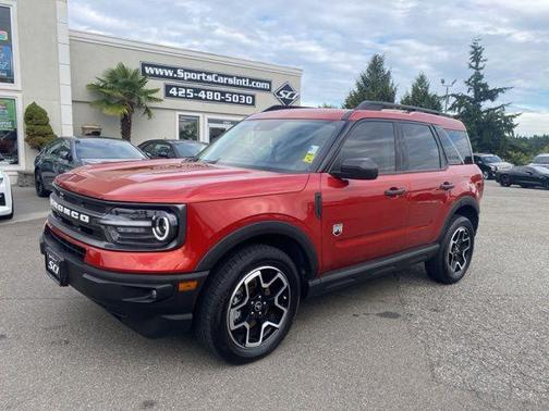 Chili Pepper Red 2022 Ford Bronco Sport Big Bend