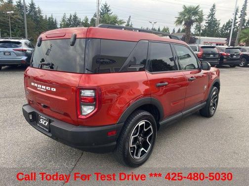 Chili Pepper Red 2022 Ford Bronco Sport Big Bend