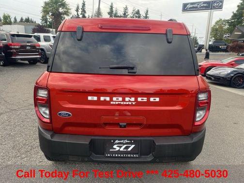 Chili Pepper Red 2022 Ford Bronco Sport Big Bend