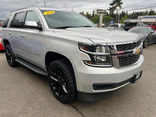 Silver Ice Metallic 2020 Chevrolet Tahoe LT