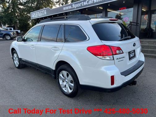 Satin White Pearl 2012 Subaru Outback 3.6R Limited