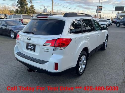 Satin White Pearl 2012 Subaru Outback 3.6R Limited