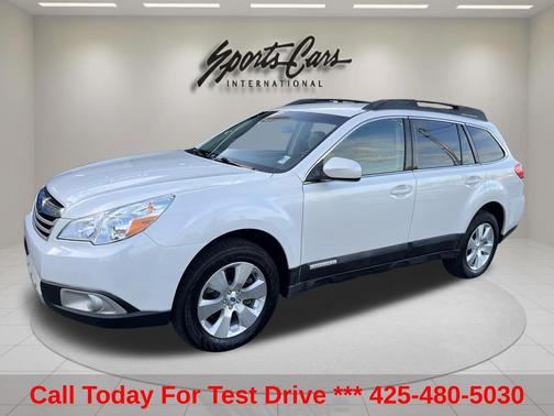 Satin White Pearl 2012 Subaru Outback 3.6R Limited