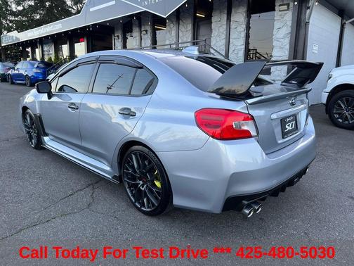 Ice Silver Metallic 2018 Subaru WRX STI Base