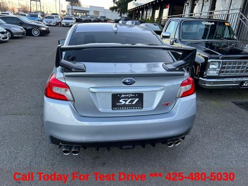 Ice Silver Metallic 2018 Subaru WRX STI Base
