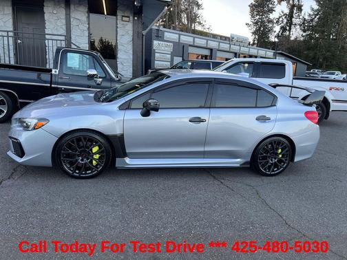 Ice Silver Metallic 2018 Subaru WRX STI Base