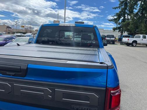 Blue 2020 Ford F-150 Raptor