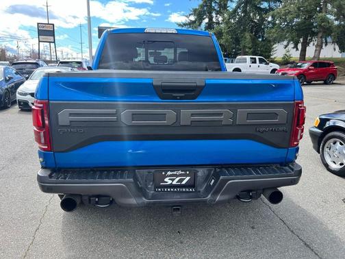 Blue 2020 Ford F-150 Raptor