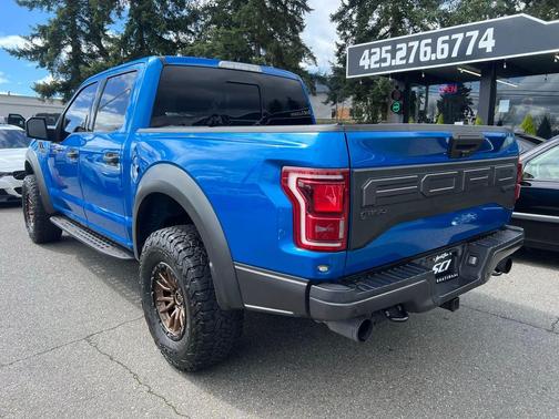 Blue 2020 Ford F-150 Raptor