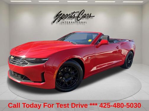 Red Hot 2019 Chevrolet Camaro 1LT