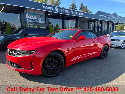 Red Hot 2019 Chevrolet Camaro 1LT