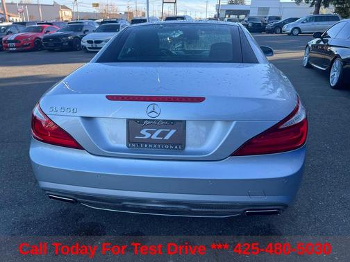 Silver 2013 Mercedes-Benz SL-Class SL 550
