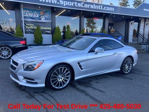 Silver 2013 Mercedes-Benz SL-Class SL 550