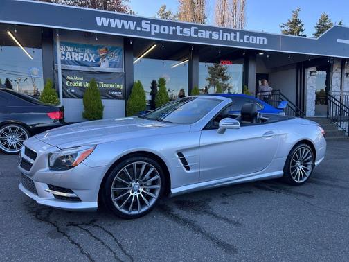 Silver 2013 Mercedes-Benz SL-Class SL 550