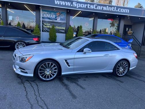 Silver 2013 Mercedes-Benz SL-Class SL 550
